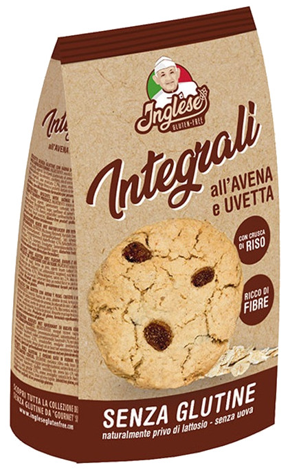 INGLESE BISCOTTI AVENA UVETTA 300 G - Farmacia Dott. Pasquale Russo