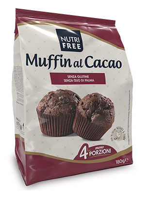 NUTRIFREE MUFFIN AL CACAO 4 X 45 G - Farmacia Dott. Pasquale Russo