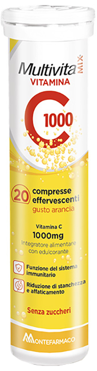 MULTIVITAMIX VIT C 1000 20 COMPRESSE EFFERVESCENTI - Farmacia Dott. Pasquale Russo