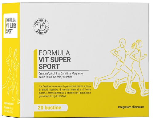 FORMULA VIT SUPER SPORT 20 BUSTINE - Farmacia Dott. Pasquale Russo