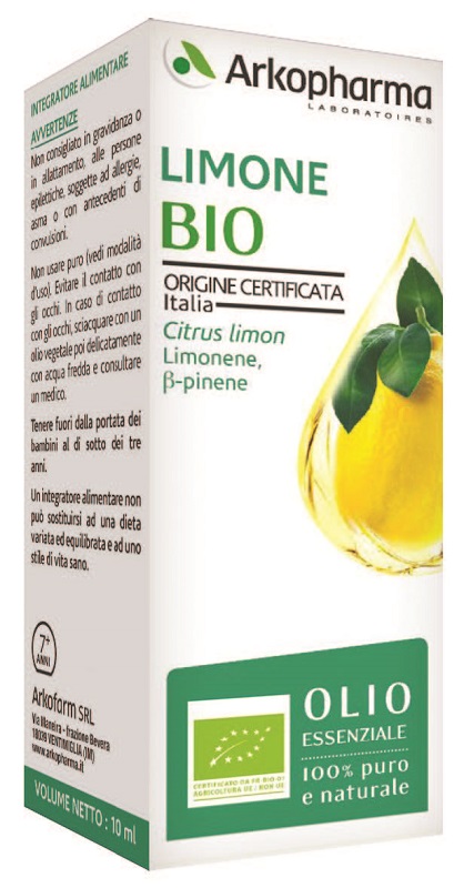 ARKOESSENTIEL LIMONE BIO 10 ML - Farmacia Dott. Pasquale Russo
