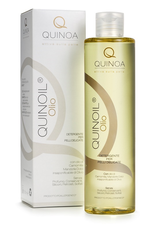 QUINOA QUINOIL OLIO DETERGENTE PER PELLI DELICATE 200 ML - Farmacia Dott. Pasquale Russo
