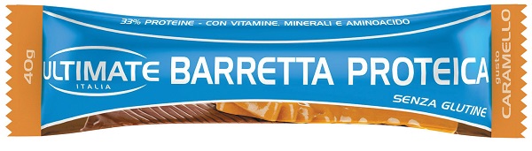 ULTIMATE ITALIA BARRETTA PROTEICA CARAMELLO 1 PEZZO - Farmacia Dott. Pasquale Russo