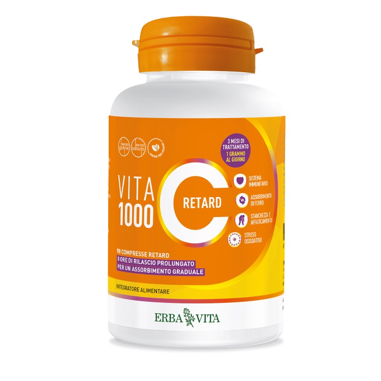 VITA C 1000 RETARD 90 COMPRESSE - Farmacia Dott. Pasquale Russo