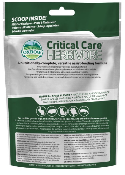 CRITICAL CARE HERBIVORE 141 G - Farmacia Dott. Pasquale Russo