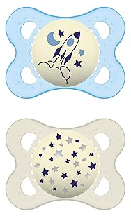 MAM SUCCHIETTO ORIGINAL NIGHT 2-6 MESI SILICONE MASCHIO 2 PEZZI - Farmacia Dott. Pasquale Russo