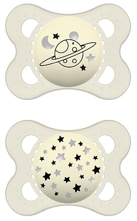 MAM SUCCHIETTO ORIGINAL NIGHT 2-6 MESI SILICONE NEUTRO 2 PEZZI - Farmacia Dott. Pasquale Russo