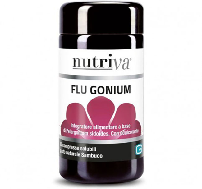 NUTRIVA FLU GONIUM 30 COMPRESSE SOLUBILI - Farmacia Dott. Pasquale Russo