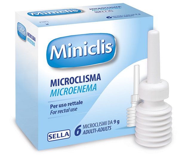 MINICLIS ADULTI 9 G 6 MICROCLISMI - Farmacia Dott. Pasquale Russo