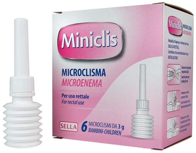MINICLIS BIMBI 3 G 6 MICROCLISMI - Farmacia Dott. Pasquale Russo