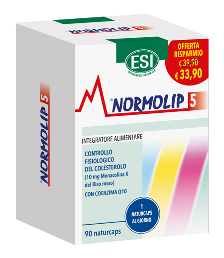 ESI NORMOLIP 5 90 NATURCAPS TAGLIO PREZZO - Farmacia Dott. Pasquale Russo