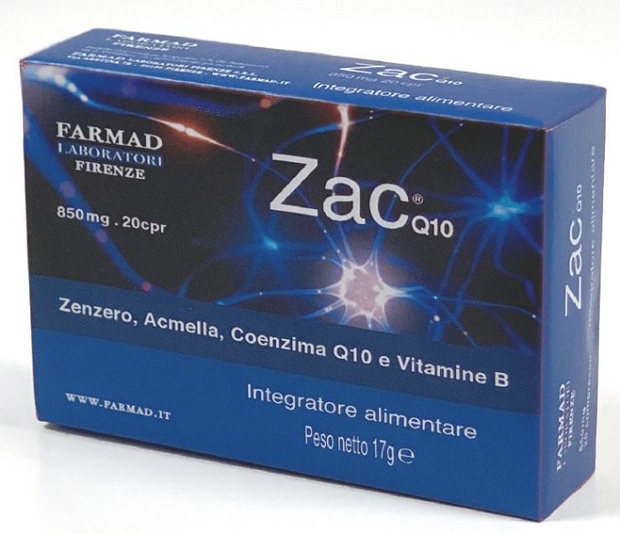 ZAC Q10 20 COMPRESSE - Farmacia Dott. Pasquale Russo