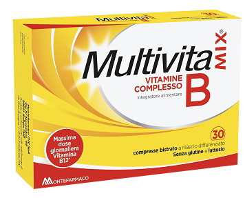 MULTIVITAMIX VIT COMPLESSO B 30 COMPRESSE BISTRATO - Farmacia Dott. Pasquale Russo