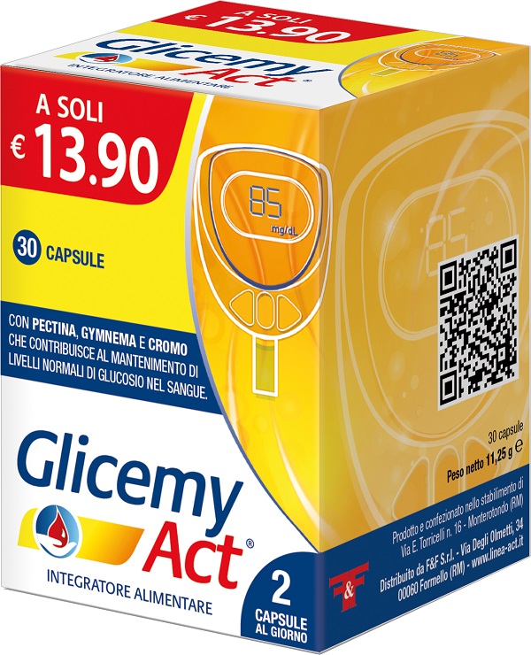 GLICEMY ACT 30 CAPSULE - Farmacia Dott. Pasquale Russo