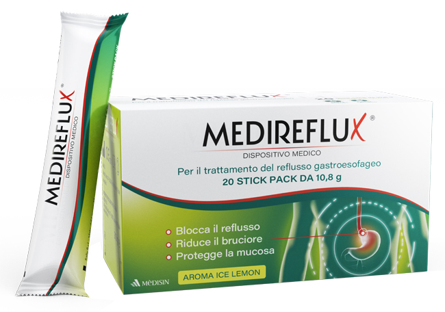 MEDIREFLUX 20 STICK DM - Farmacia Dott. Pasquale Russo