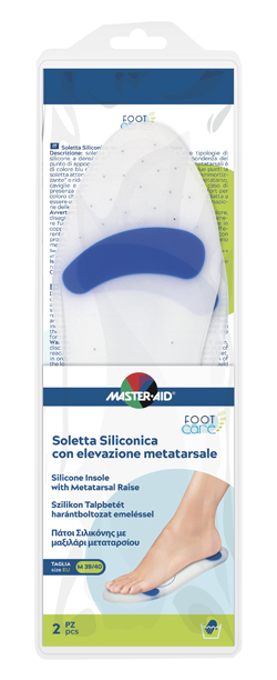 SOLETTA SILICONICA MASTER-AID FOOTCARE MEDIUM 39-40 METATARSO I5 - Farmacia Dott. Pasquale Russo