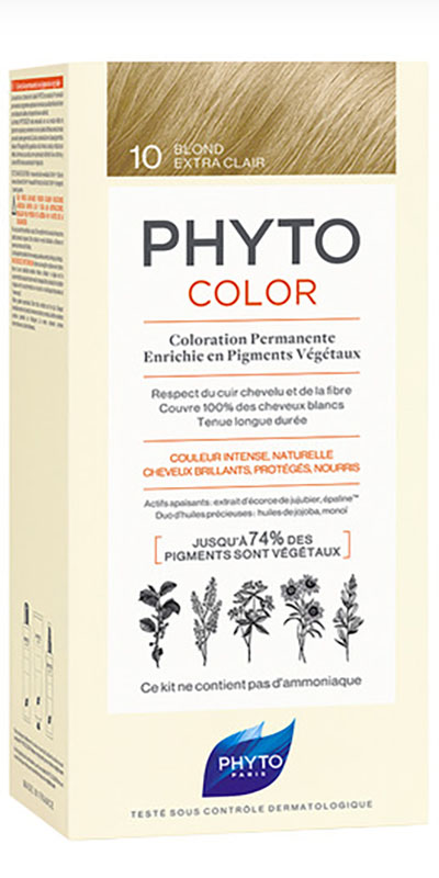 PHYTOCOLOR 10 BIONDO CHIARISSIMO EXTRA LATTE 50 ML + CREMA 50 ML + MASCHERA 12 ML - Farmacia Dott. Pasquale Russo