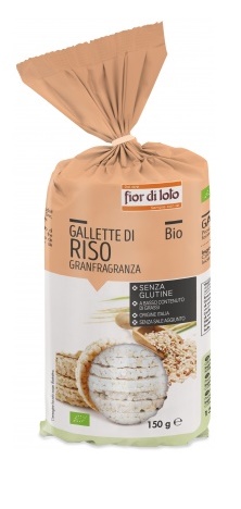 FIOR DI LOTO GALLETTE RISO GRANFRAGRANZA 150 G - Farmacia Dott. Pasquale Russo