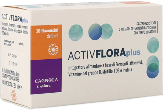 ACTIV FLORA PLUS 10 FLACONCINI X 9 ML - Farmacia Dott. Pasquale Russo