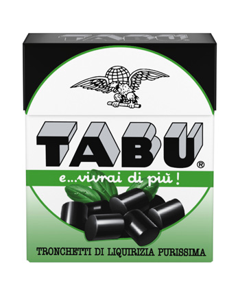 TABU TRONCHETTI LIQUIRIZIA PURISSIMA 24 G - Farmacia Dott. Pasquale Russo