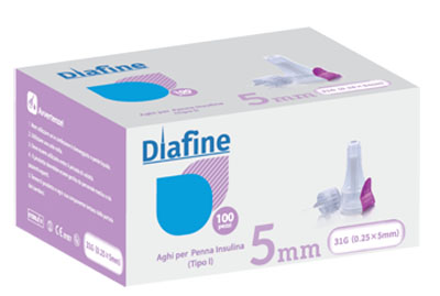 AGO PUNGIDITO PER INSULINA DIAFINE 31GX5MM 100 PEZZI - Farmacia Dott. Pasquale Russo