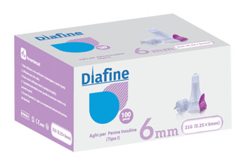 AGO PUNGIDITO PER INSULINA DIAFINE 31GX6MM 100 PEZZI - Farmacia Dott. Pasquale Russo