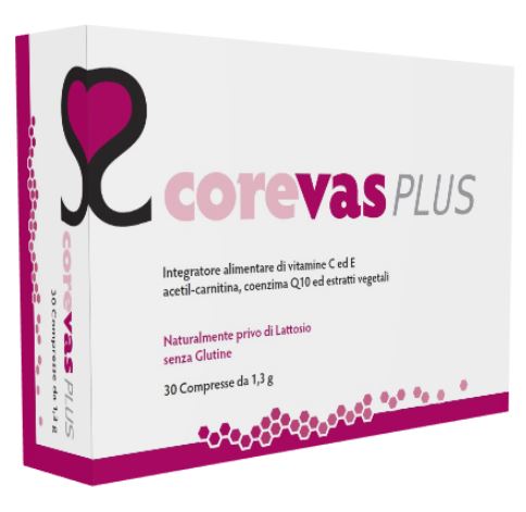 COREVAS PLUS 30 COMPRESSE - Farmacia Dott. Pasquale Russo