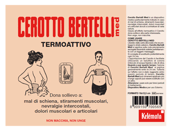 BERTELLI CEROTTO MED MEDIO 16 X 12,5 CM - Farmacia Dott. Pasquale Russo
