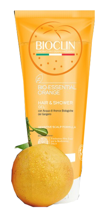BIOCLIN BIO ESSENTIAL ORANGE HAIR & SHAMPOO 200 ML - Farmacia Dott. Pasquale Russo
