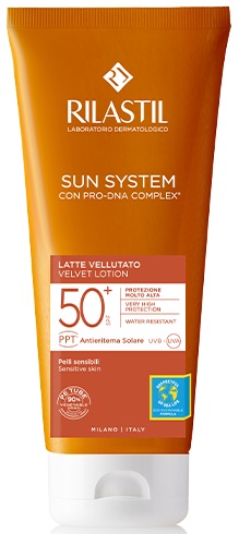 RILASTIL SUN SYSTEM PHOTO PROTECTION TERAPY SPF 50+ LATTE VELLUTANTE 200 ML - Farmacia Dott. Pasquale Russo