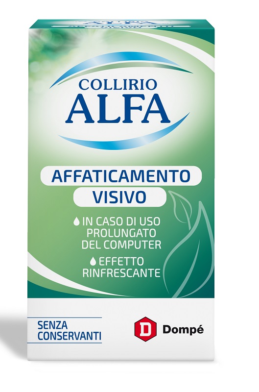 COLLIRIO ALFA AFFATICAMENTO VISIVO 10 ML - Farmacia Dott. Pasquale Russo