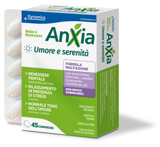 DYNAMICA ANXIA UMORE E SERENITA' 45 COMPRESSE - Farmacia Dott. Pasquale Russo