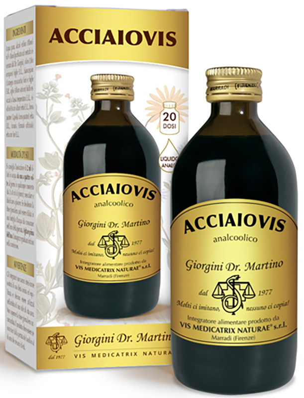 ACCIAIOVIS 200 ML LIQUIDO ANALCOLICO - Farmacia Dott. Pasquale Russo