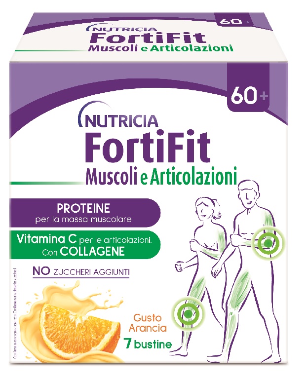 FORTIFIT MUSCOLI&ARTICOLAZIONI ARANCIA 7 BUSTINE - Farmacia Dott. Pasquale Russo