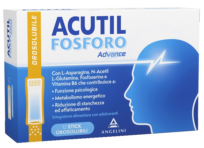 ACUTIL FOSFORO ADVANCE 12 STICK OROSOLUBILI - Farmacia Dott. Pasquale Russo