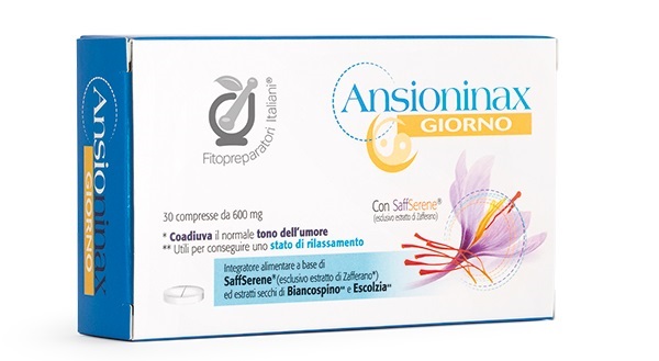 FITOPREPARATORI ITALIANI ANSIONINAX GIORNO 30 COMPRESSE - Farmacia Dott. Pasquale Russo