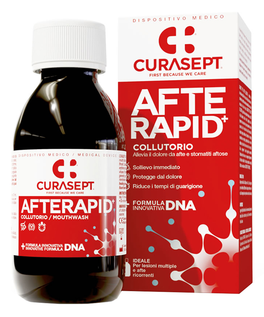 CURASEPT COLLUTORIO AFTE RAPID DNA 125 ML - Farmacia Dott. Pasquale Russo