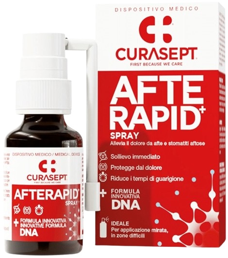 CURASEPT SPRAY AFTE RAPID DNA 15 ML - Farmacia Dott. Pasquale Russo