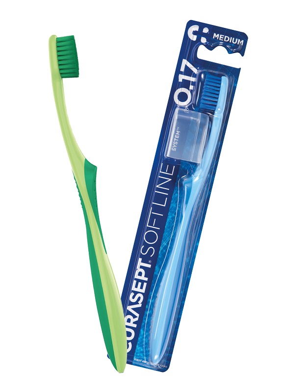 CURASEPT SPAZZOLINO MEDIUM 017 BIPACK - Farmacia Dott. Pasquale Russo