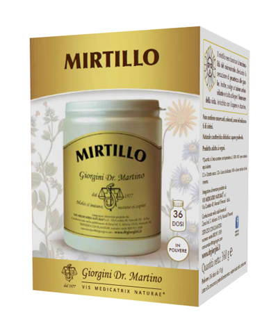 MIRTILLO POLVERE 360 G - Farmacia Dott. Pasquale Russo