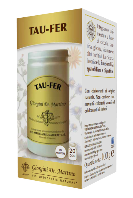 TAU FER POLVERE 100 G - Farmacia Dott. Pasquale Russo