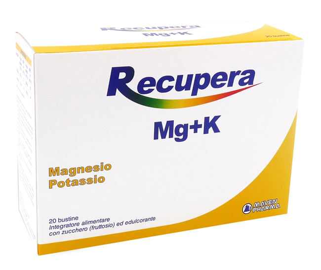 RECUPERA MG+K 20 BUSTINE - Farmacia Dott. Pasquale Russo