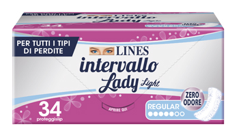 LINES INTERVALLO LADY REGULAR 34 PEZZI - Farmacia Dott. Pasquale Russo