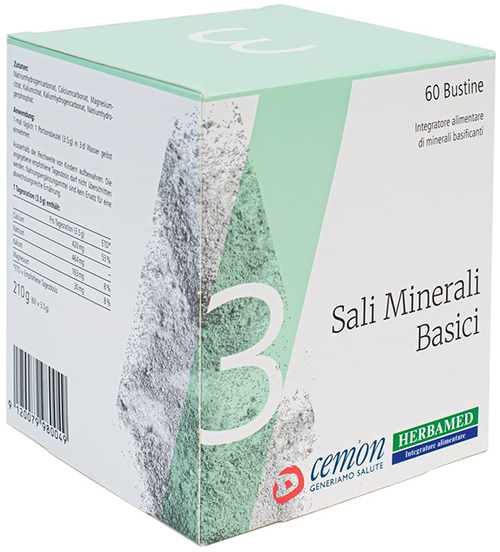 SALI MINERALI BASICI 60 BUSTINE - Farmacia Dott. Pasquale Russo