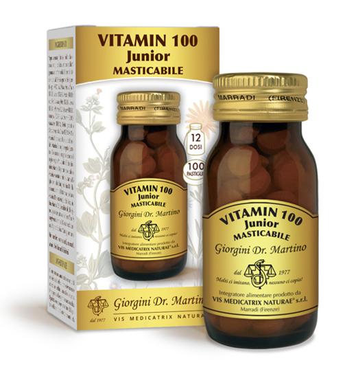 VITAMIN 100 JUNIOR 100 PASTIGLIE - Farmacia Dott. Pasquale Russo