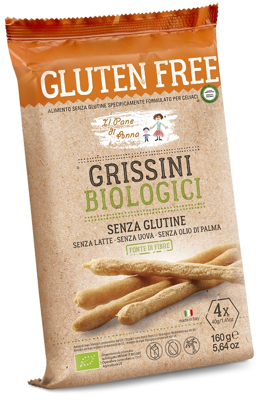 IL PANE DI ANNA GRISSINI BIOLOGICI 160 G - Farmacia Dott. Pasquale Russo