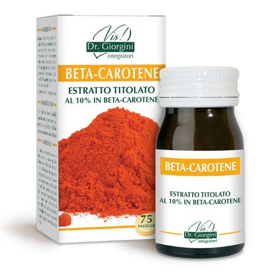 BETA-CAROTENE ESTRATTO TITOLATO 75 PASTIGLIE - Farmacia Dott. Pasquale Russo