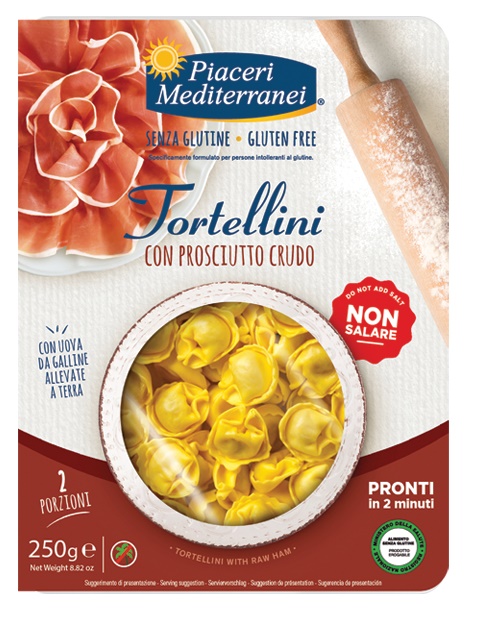 PIACERI MEDITERRANEI TORTELLINI PROSCIUTTO 250 G - Farmacia Dott. Pasquale Russo