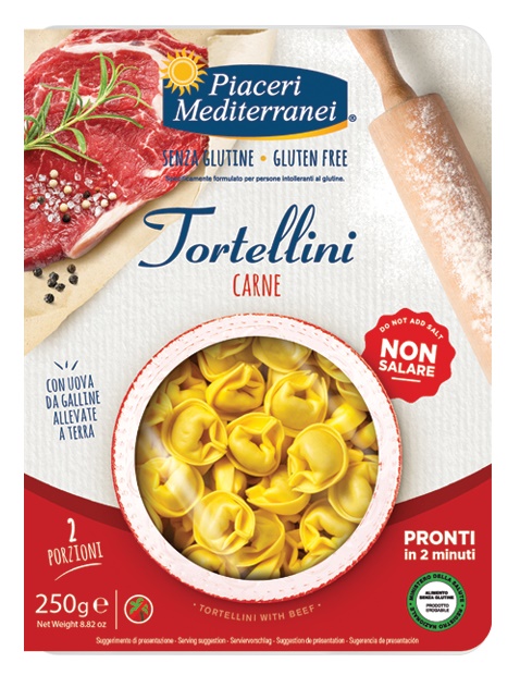 PIACERI MEDITERRANEI TORTELLINI CARNE 250 G - Farmacia Dott. Pasquale Russo