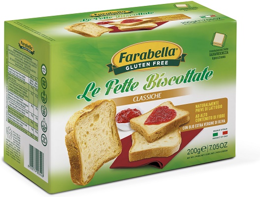 FARABELLA FETTE BISCOTTATE CLASSICHE 200 G - Farmacia Dott. Pasquale Russo